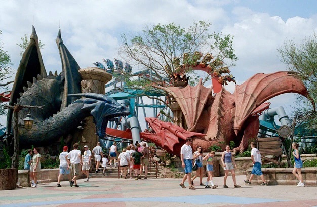 The Dragon Coaster Disney Abandoned and Universal Built Instead